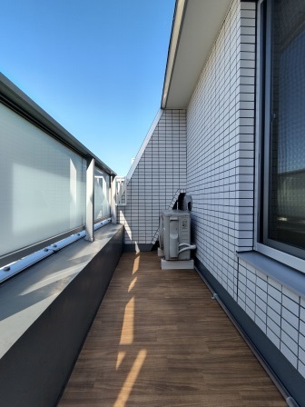 バルコニー　※別部屋の参考写真です。