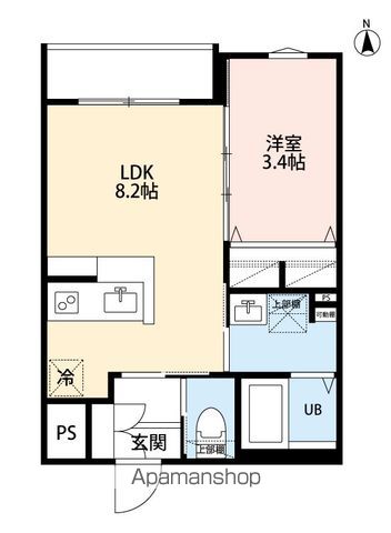 東武伊勢崎線 竹ノ塚駅 徒歩10分 3階建 新築の間取り写真