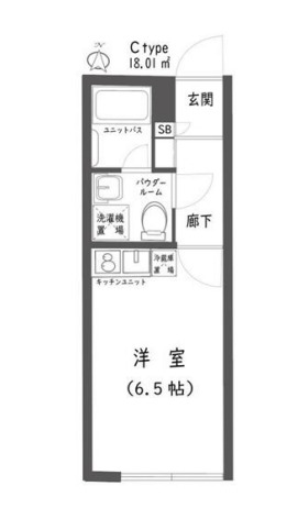 エムブイインプ初台の間取り写真