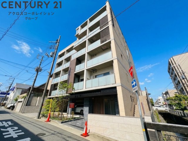 建物外観　オートロックあり、安心です！