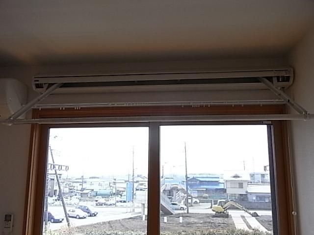 その他設備　★収納型の室内物干し★