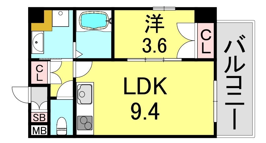 Xing CUBE ONEの間取り写真