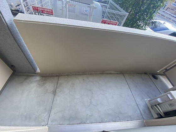 バルコニー　※別部屋の写真です