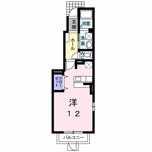 プレコーポ巽東の間取り写真
