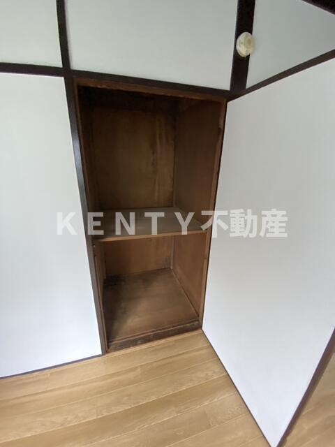 収納　専用の収納スペースです