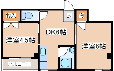 オリーブヒルズ北野の間取り写真