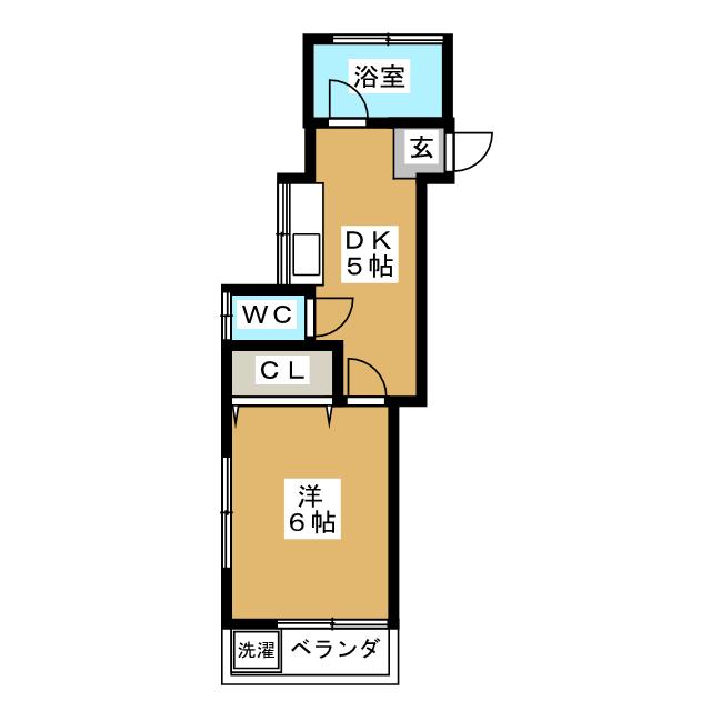 メゾン大山の間取り写真