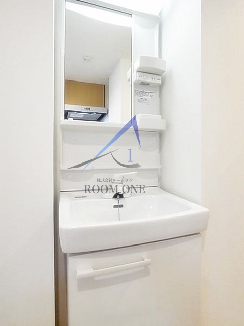 洗面設備　洗面台です。