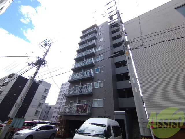 建物外観　札幌市北区北２５条西「リズム」ＫＩＴＡ２５」