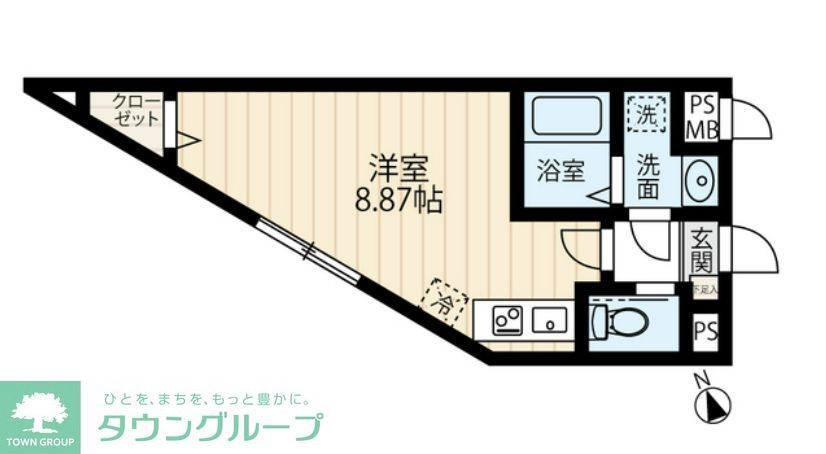 グランツ立川の間取り写真