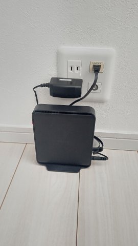 その他設備　WiFiルータ設置済なのは助かりますね。