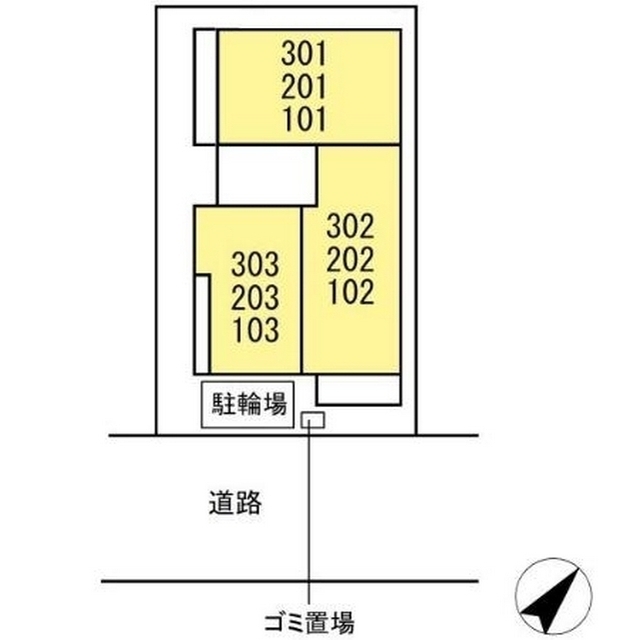 駐車場　配置図