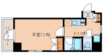 【文京区湯島のマンションの間取り】