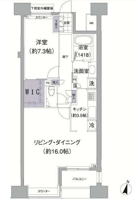 アビティ目黒の間取り