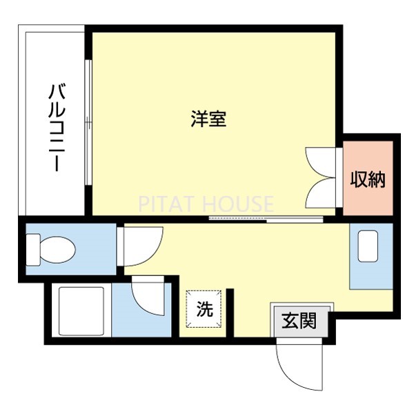 マンションナナヤマ田尻の間取り