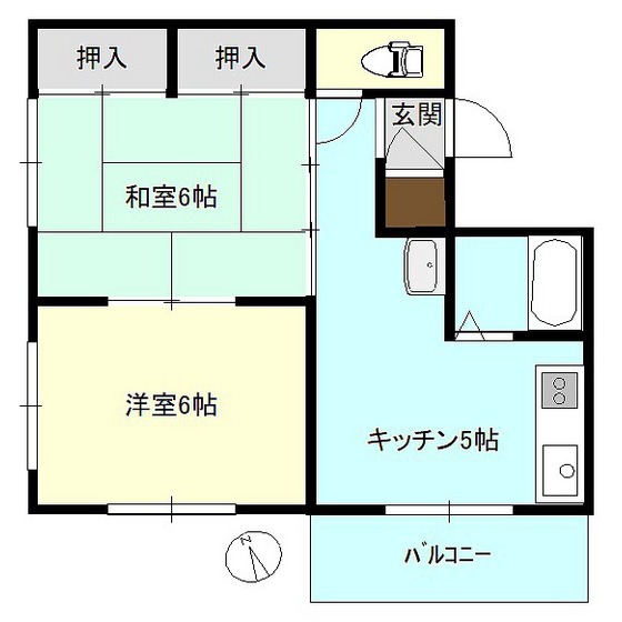 ベルフィオーレ盛岡の間取り