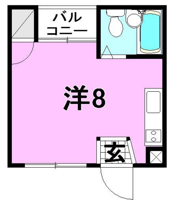 清水マンションの間取り