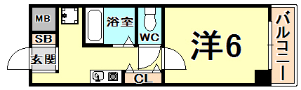 クライムの間取り