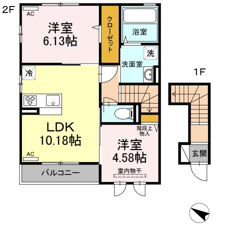 グラン　ピエーノの間取り