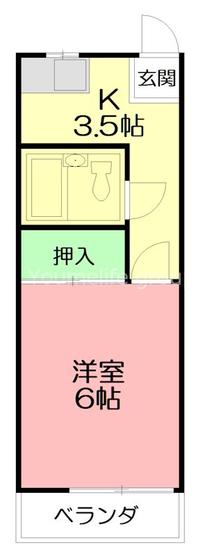 神奈川県厚木市戸室２（アパート）の賃貸物件の間取り
