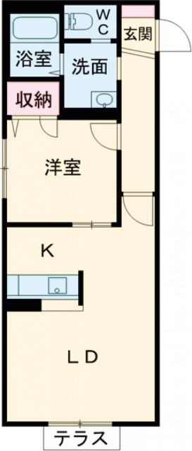 エンカーサ加古川駅北の間取り