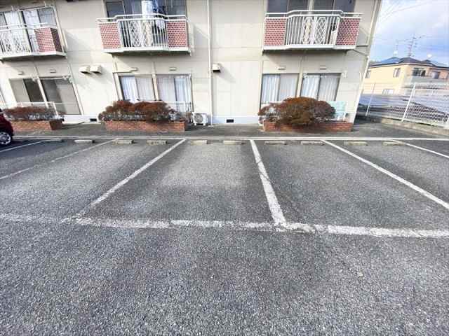 駐車場　眺望