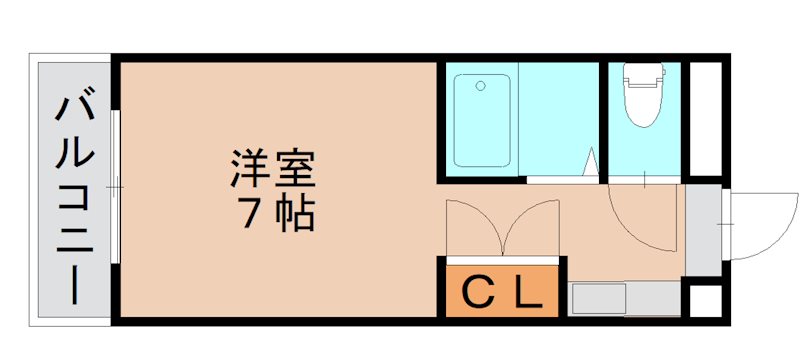 福岡市東区松島のマンションの間取り