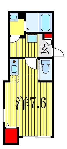 船橋市本町のアパートの間取り