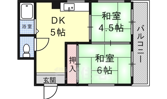 日昇ビルの間取り