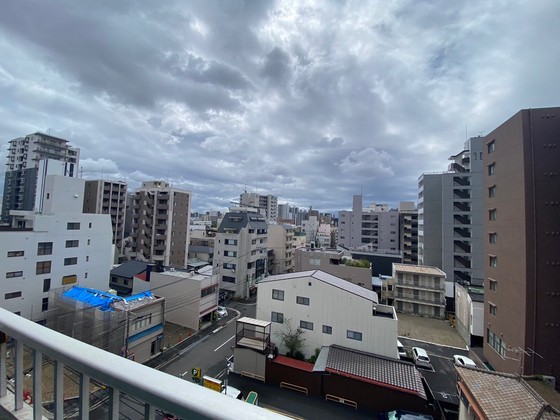 【広島市中区河原町のマンションの眺望】