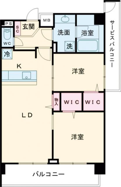 ロイジェント豊洲の間取り