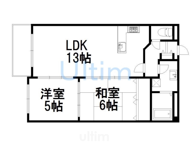 カーサグラン御池の間取り