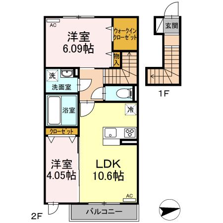 サーテMTの間取り