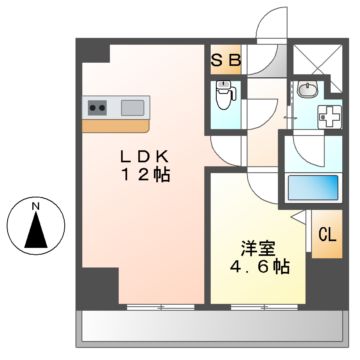 【プレミアム大須の間取り】