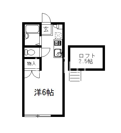 さくらメゾン日野の間取り