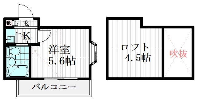 アシスト江古田の間取り