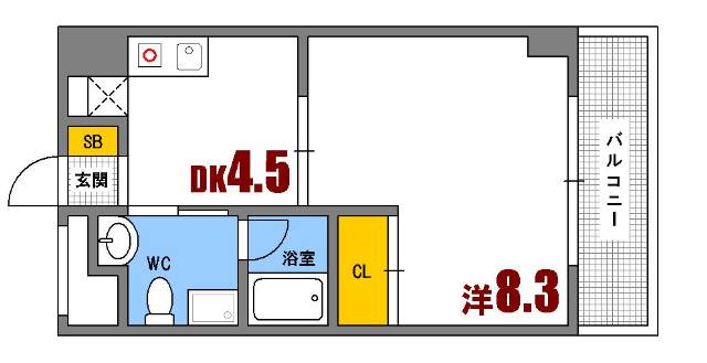 ステージT3の間取り