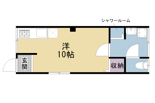 コジィ・ハイツの間取り