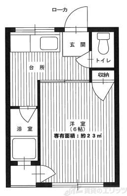 清風マンションの間取り