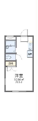 レオパレスシャルマン北越谷の間取り