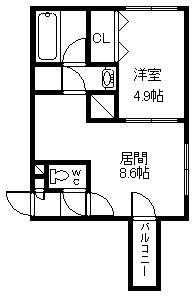 ステラガーデンの間取り