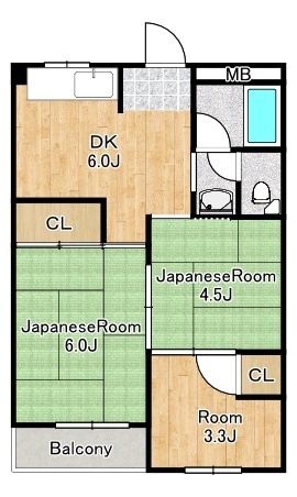 クラモトマンションの間取り