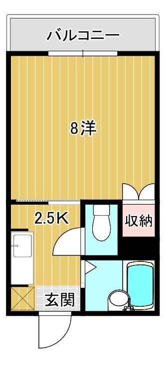 ソレイユの間取り