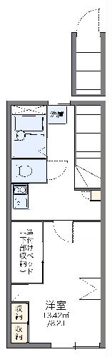 レオパレスルーミング誠の間取り