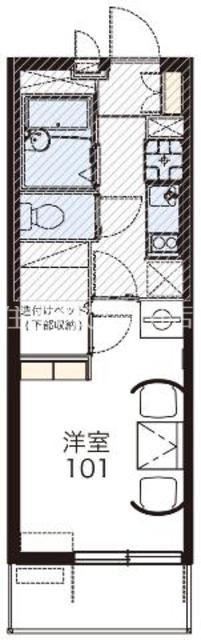 レオパレス五島の間取り