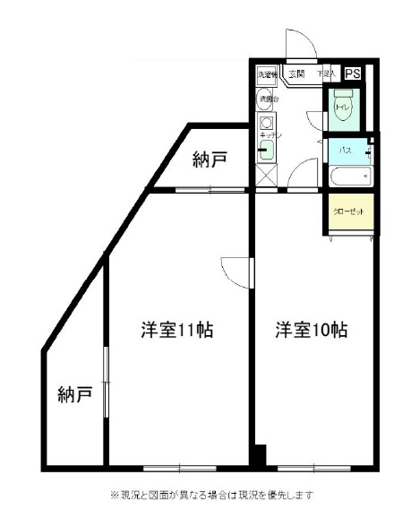 グランドハイツ池田の間取り