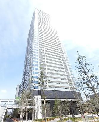 【津田沼ザ・タワーの建物外観】