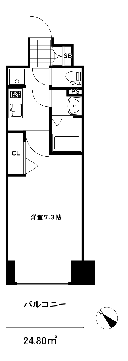 プレサンス神戸セレスティアの間取り