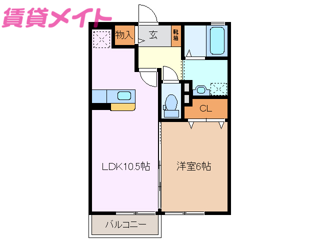 カモミールの間取り