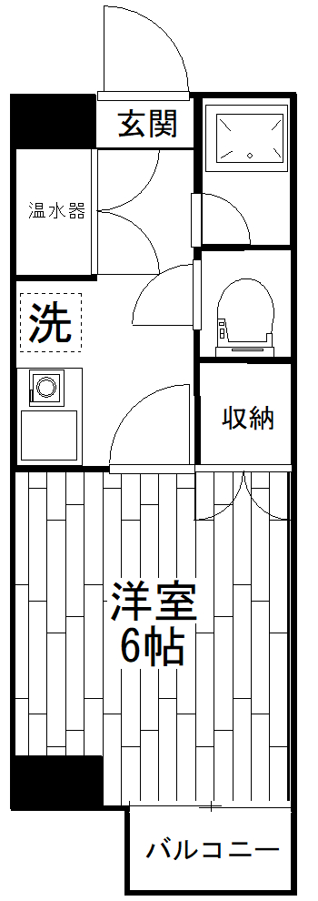 ホワイトハイツの間取り